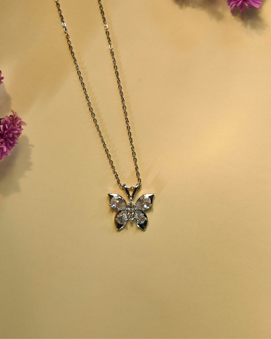 Butterfly Pendant Necklace