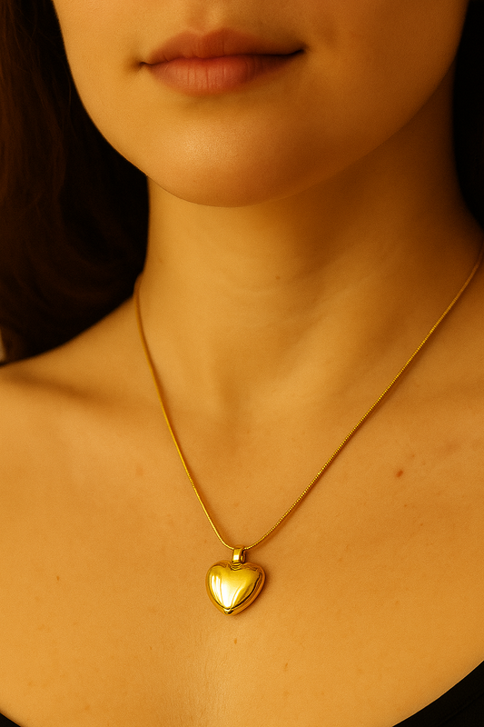 Golden Heart Pendant
