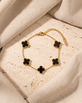 Black Clover Charm Bracelet - LozziBlack Clover Charm BraceletBracelet