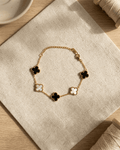 Dual Clover Charm Bracelet - LozziDual Clover Charm BraceletBracelet