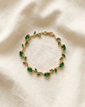 Emerald Tulip Bracelet - LozziEmerald Tulip BraceletBracelet
