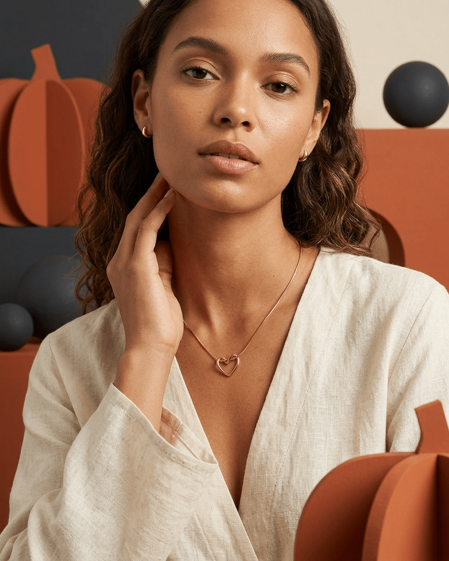 Heartline Luxe Necklace - LozziHeartline Luxe NecklacePendant