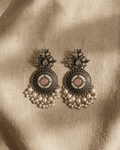 Pearl Chandbali Statement Earrings - LozziPearl Chandbali Statement EarringsEarrings