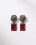 Ruby Heritage Statement Earrings - LozziRuby Heritage Statement EarringsEarrings